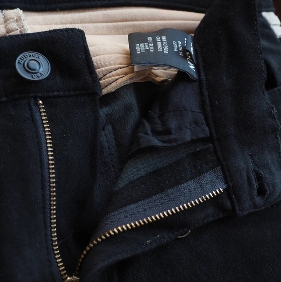 Hudson French Lamb Nubuck Stretch Shelby Custom Moto Super Skinny - Picture 5 of 9